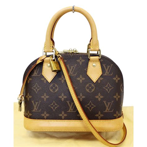 louis vuitton alma bb handbag